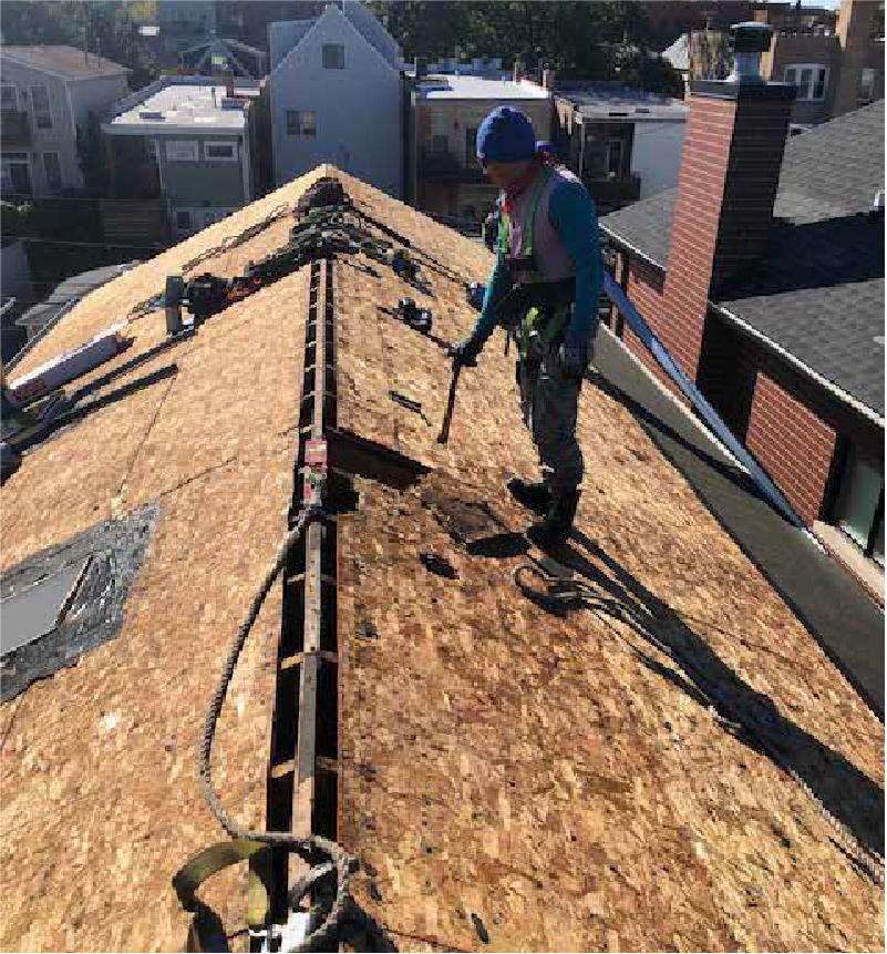 Roof work image
